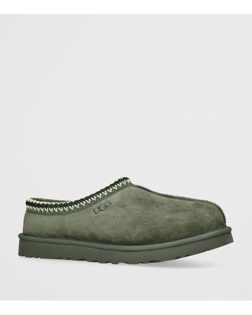 Ugg Green Suede Tasman Slippers for men