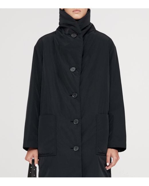 AllSaints Blue Darcie Puffer Jacket