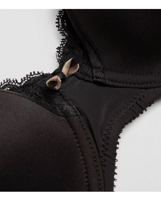 Chantelle Black Lace-Trim Maternity Bra