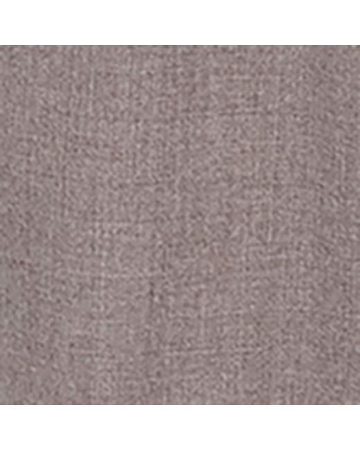Agnona Gray Wool Slim Trousers for men