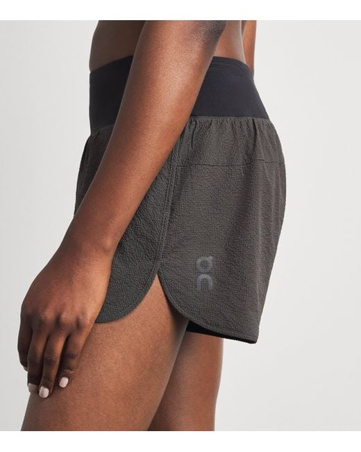 On Shoes Black Performance Volt Shorts