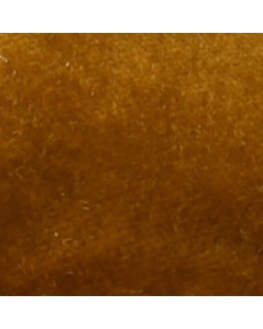 The Row Brown Ponti Velvet Slippers
