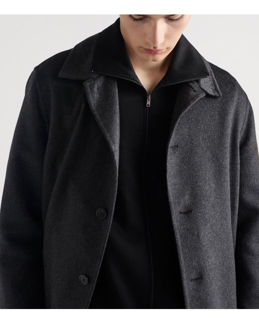 Prada Black Cotton-Blend Technical Jacket for men
