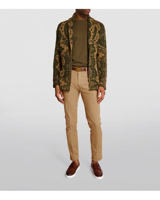 Ralph Lauren Ralph Lauren Label Stretch Cotton Eaton Trousers in Natural for Men Lyst UK