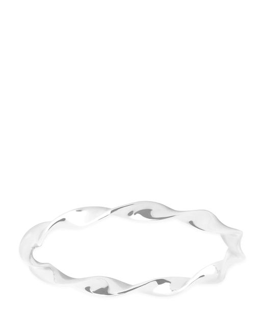 Astrid & Miyu White Twist Ring