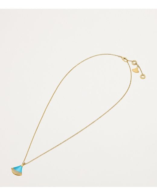 BVLGARI Blue Rose, Diamond And Divas' Dream Necklace