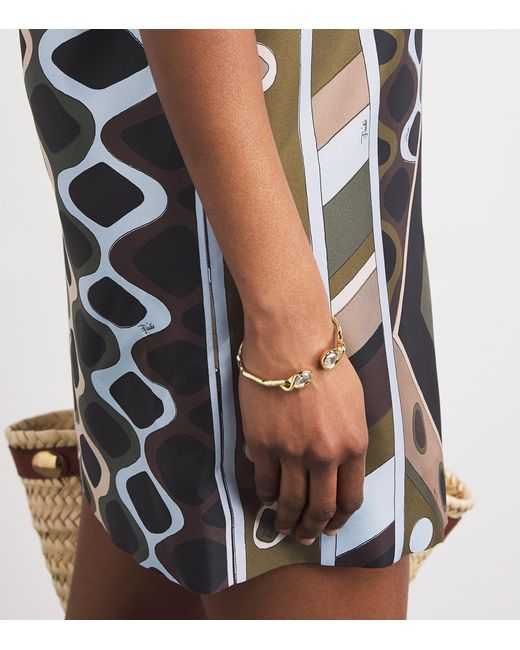 Emilio Pucci Black Silk Vivara Mini Dress