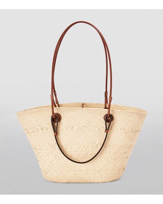 Loewe Natural X Paula's Ibiza Anagram Basket Bag