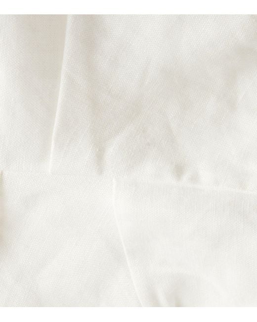 Sir. The Label White Linen Noemi Mini Dress