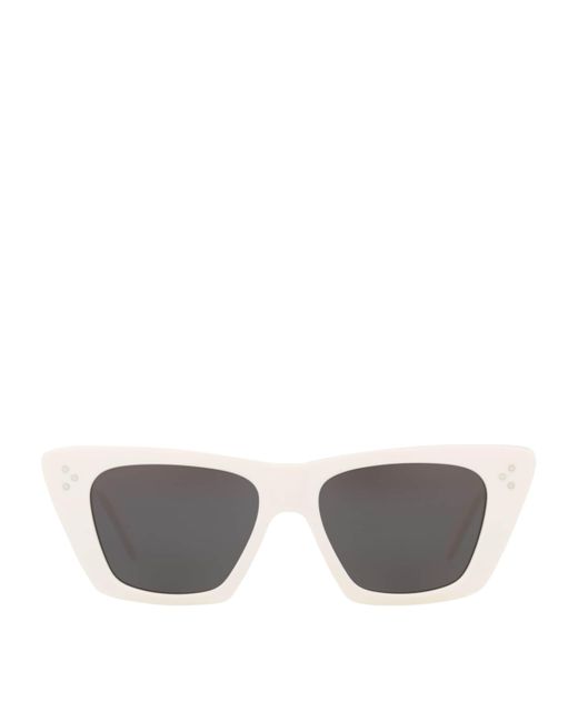 Céline Gray Cat Eye Sunglasses