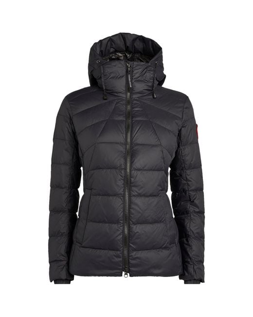 Canada Goose Black Down-Filled Abbott Jacket