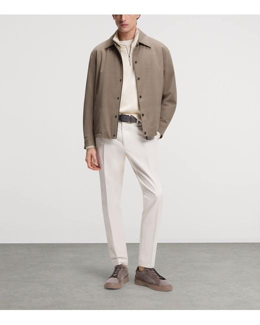Boss Brown X Aston Martin Wool-Blend Jacket for men