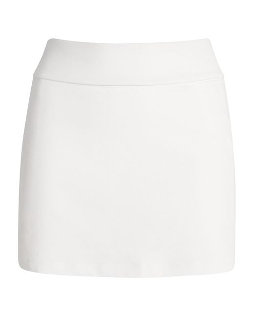 Varley White Tani Skort
