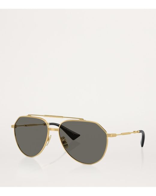 Dolce & Gabbana Gray Metal Dg2302 Sunglasses for men