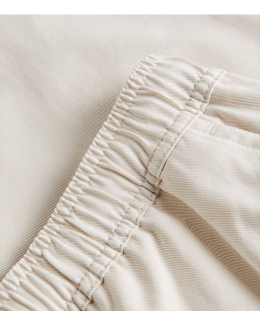 Samsøe & Samsøe White Cotton-blend Jabari Trousers for men