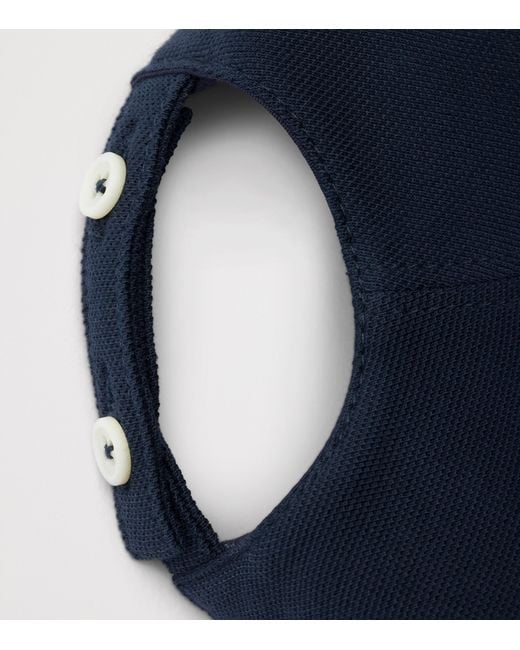 Prada Blue Cotton Baseball Cap for men