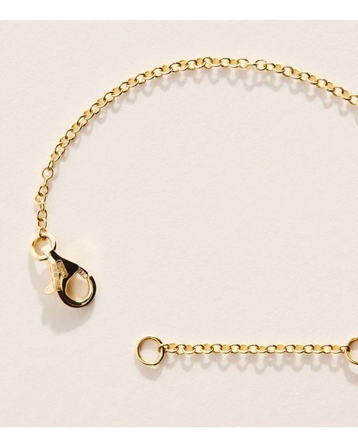 SHAY Natural And Emerald Baby Heart Bracelet