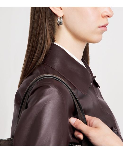 Arma Brown Kaylee Leather Jacket