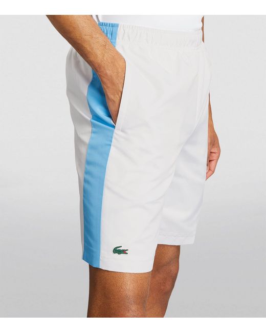 Lacoste White Logo Shorts for men
