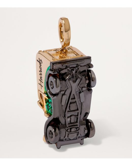 Annoushka Green Tsavorite And Diamond Harrods Delivery Van Charm Pendant