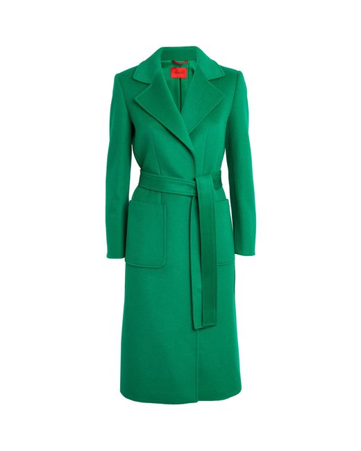 MAX&Co. Green Wool Runaway Coat