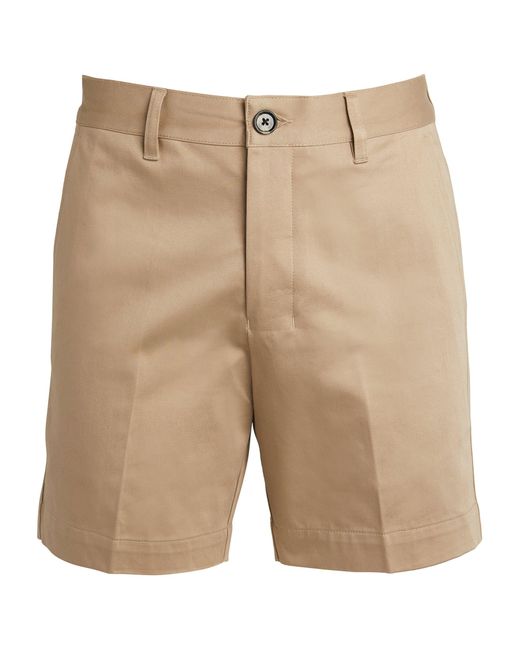 AMI Natural Cotton Chino Shorts for men