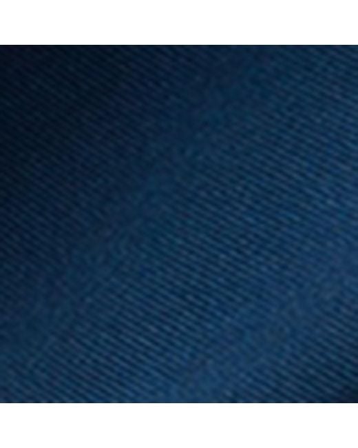 Prada Blue Silk Twill Scarf