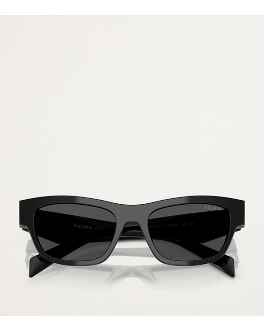 Prada Black Acetate Prb09S Sunglasses