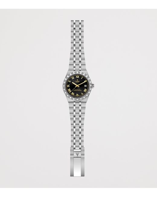 Tudor Metallic Royal Stainless Steel Watch