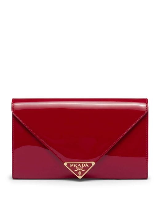 Prada Red Patent Leather Mini Bag