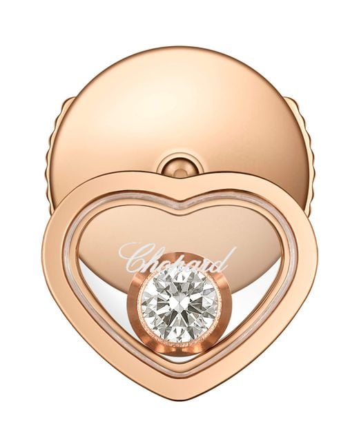 Chopard Natural And Diamond My Happy Hearts Single Earring