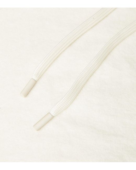 Yves Salomon White Knit Drawstring Trousers