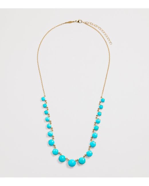 Jacquie Aiche Blue And Shaker Necklace