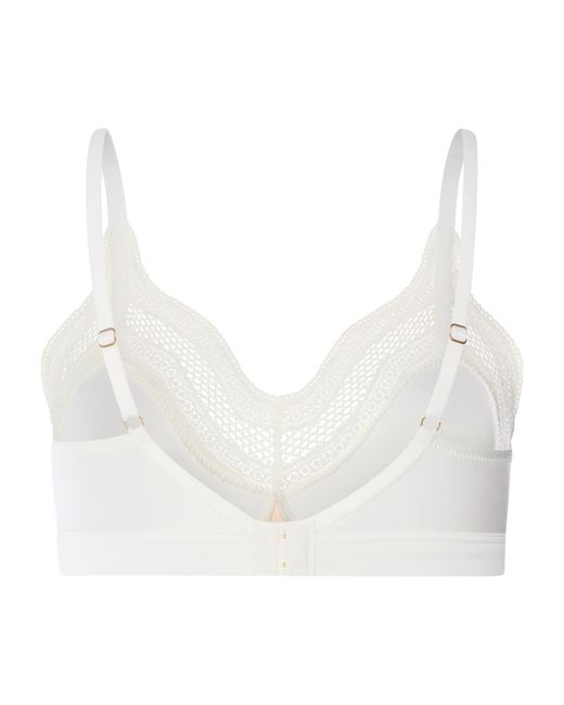 Hanro White Soft Cup Cira Bra