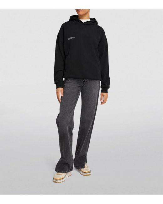 PANGAIA Black Organic Cotton 365 Hoodie