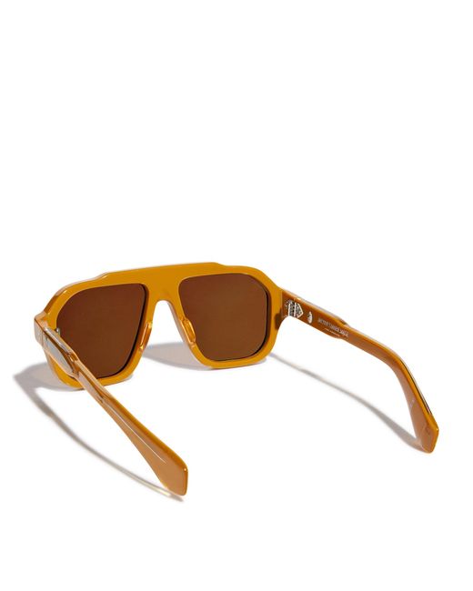 Jacques Marie Mage Brown Octavian Sunglasses for men