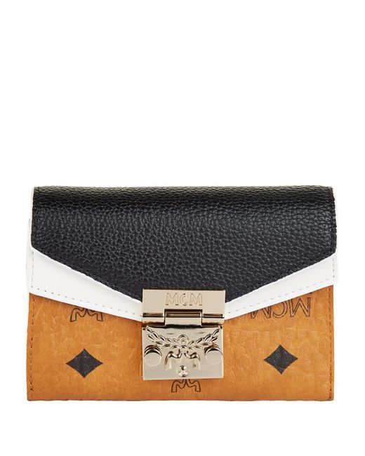 Mcm patricia trifold clearance wallet