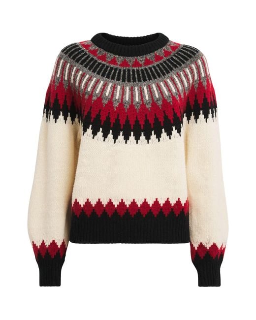 Polo Ralph Lauren Multicolor Wool-Cashmere Fair Isle Sweater