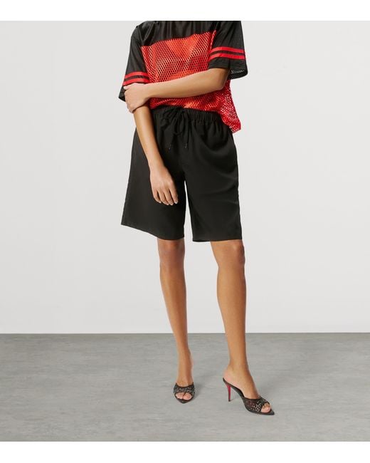 Christian Louboutin Black Miss Z Embellished Mules 80