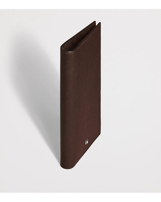 Montblanc Brown Leather Sartorial Long Wallet