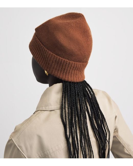 Joseph Brown Cashmere Chia Beanie Hat