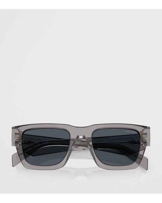 Prada Gray Pillow Sunglasses for men