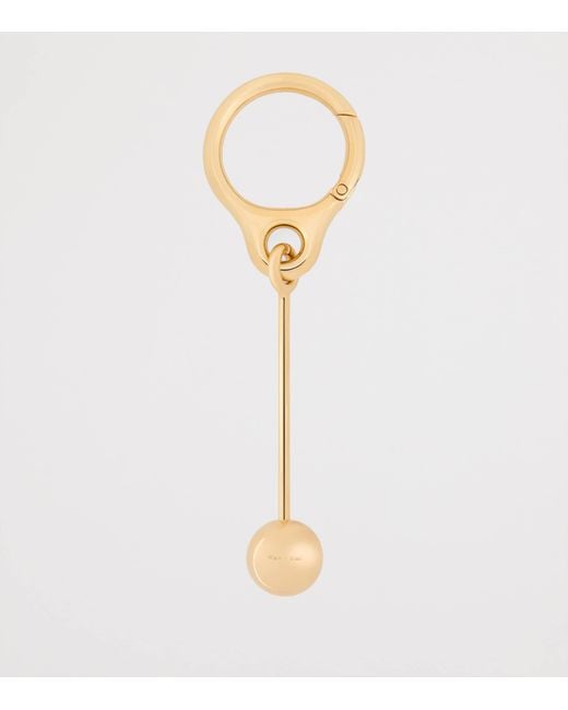 Loewe Metallic Bar Pebble Keyring
