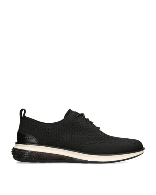 Cole Haan Black Øriginalgrand Energyweave Stitchlite Oxford Sneakers for men
