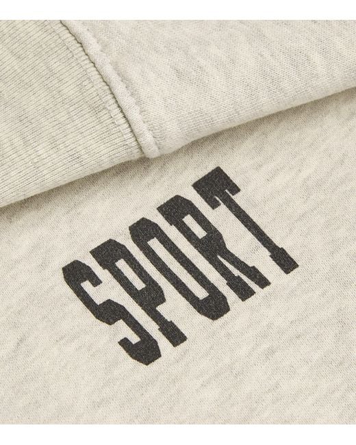 Anine Bing White Cotton Harvey Sweatshirt