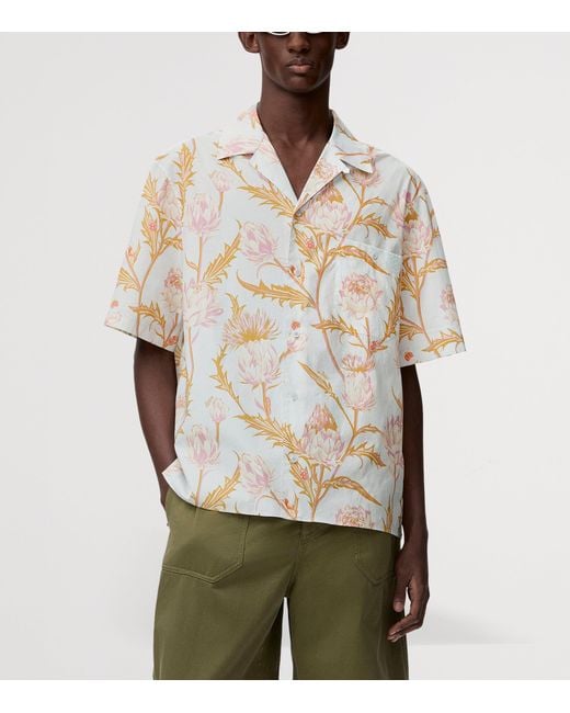 Loewe White X Paula's Ibiza Artichoke Shirt for men