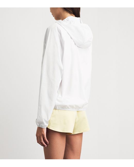 vuori White Renew Trainer Shell Jacket