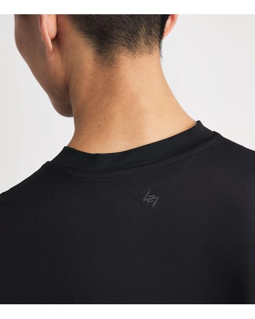 REPRESENT 247 Black Mesh Dna T-Shirt for men