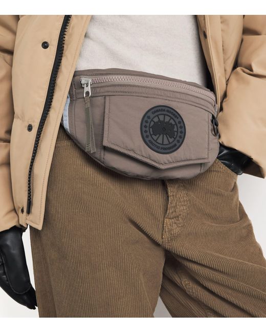 Canada Goose Gray Enduraluxe Belt Bag for men