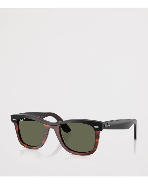 Ray-Ban Green Rb2240 Street Neat Wayfarer Sunglasses